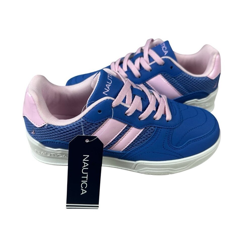 NAUTICA Kids Low Top Comfort Casual Sneaker Shoes Size 5 Lottes Multicolor New